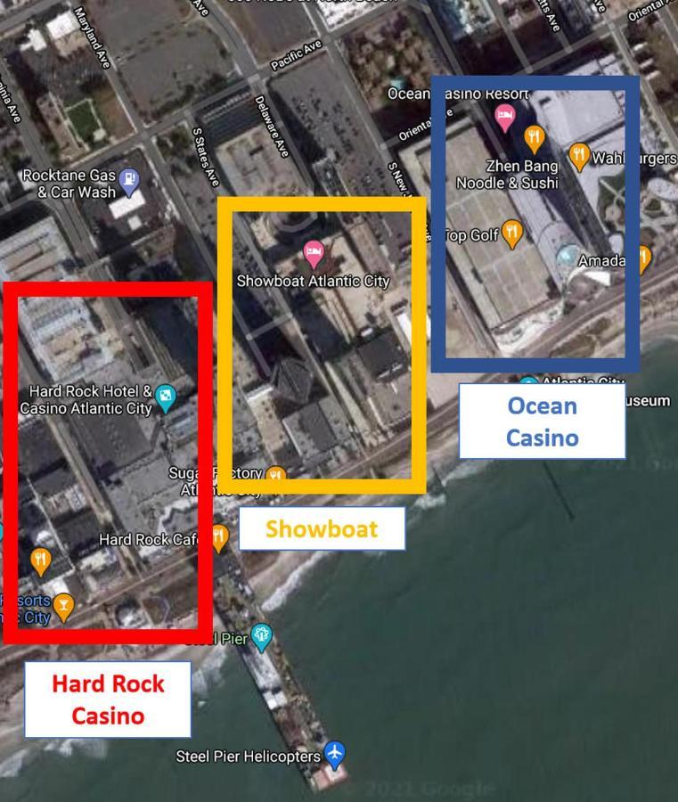 Astonishing Ocean Front Condo Cozysuites At Showboat Atlantic City Buitenkant foto
